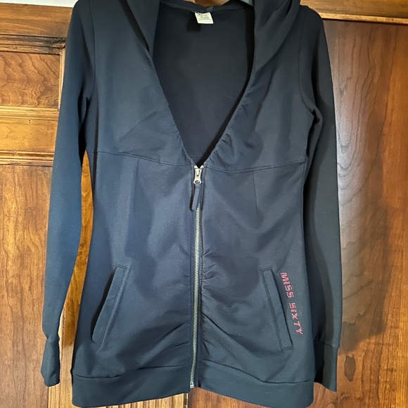 Miss Sixty Collection Black Sweatshirt Hoodie, Size S - Picture 2 of 16